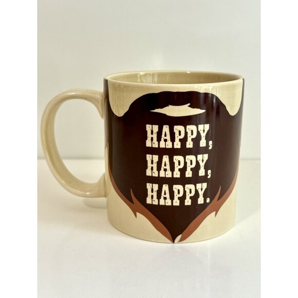 Happy, Happy, Happy. Duck Dynasty Beard Graphic Mug ~ Hallmark ~ 12 Oz ~ EUC - Picture 2 of 7